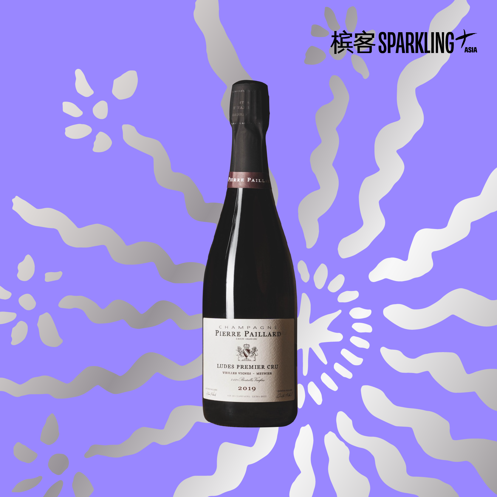 Pierre Paillard Ludes  Premier Cru 2019 皮耶·帕亚酒庄鲁德一级园莫妮耶香槟 2019