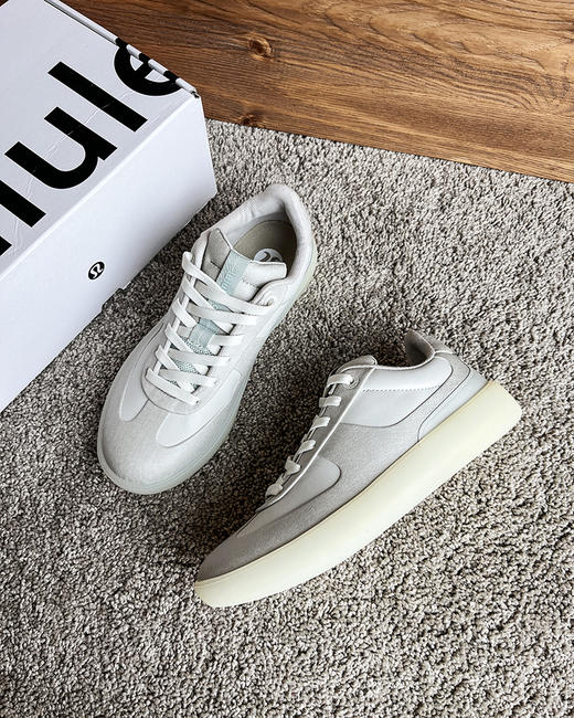 现货 THS 9.7-无 lulu家 情侣款 城市漫步系列运动休闲板鞋 3色 QZ093 商品图5