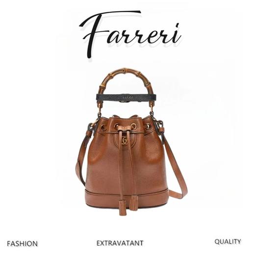 G家3色！ 竹节迷你水桶包，突显灵动 雅的气质！ 商品图0