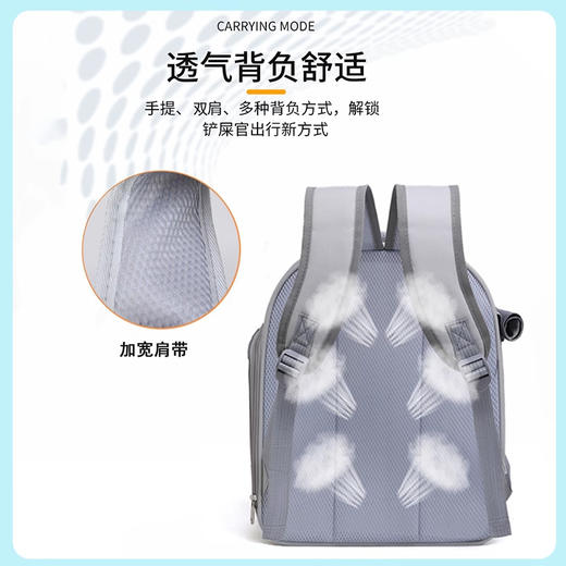 宠德奇猫包双肩便携透明猫包 商品图4