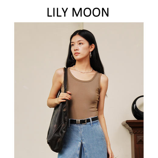 【91%天丝莱赛尔】LILYMOON 夏季新款云感天丝百搭背心打底经典内穿休闲 商品图1