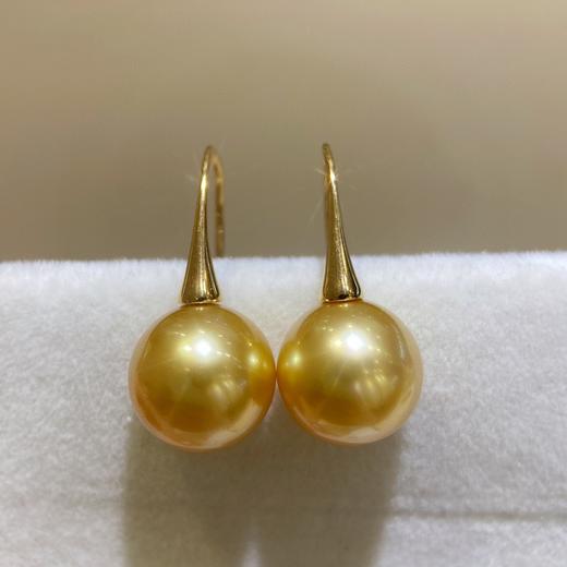 10-11mm简约菲律宾金珠耳环 商品图4