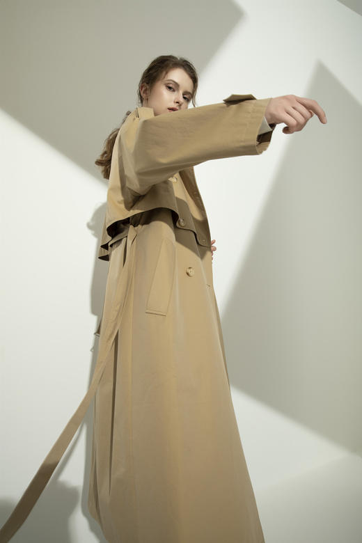 CARA BLUE 经典风衣 商品图1