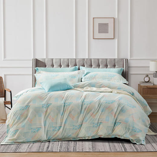 富安娜  磨毛四件套-清韵格调 商品图0