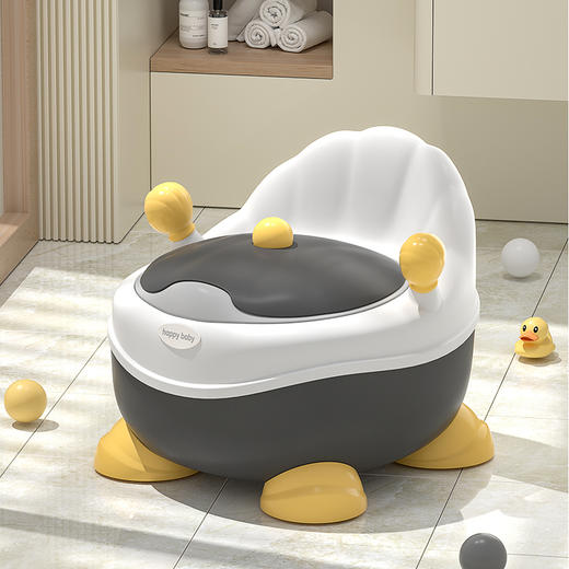 儿童宝宝贝壳坐便器-波斯蓝PVC垫款「品牌特卖」 商品图7