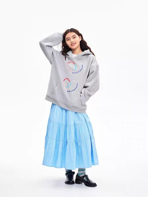heris/H43116a/烫钻碱水结印花卫衣 商品图1