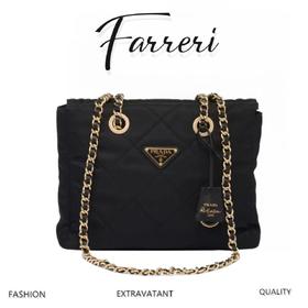 P家  金链菱格流浪包