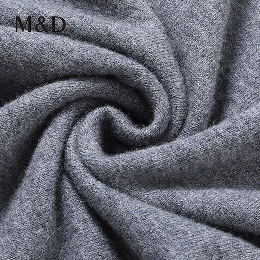 【名盾】100%绵羊毛背心，保暖舒适，小V领设计，贴合不紧绷MXCL24653B 商品图4