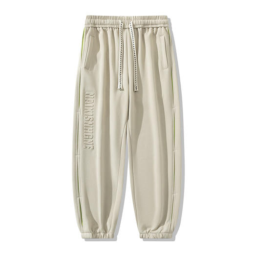 【新款DYF】大依优型大码束脚小脚运动针织休闲裤加肥加大男装舒适胖子肥佬百搭运动裤长裤 商品图0