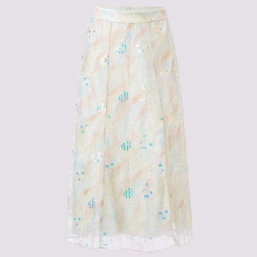 *华丽风碎花优雅半裙MS85SK047F30 商品图0