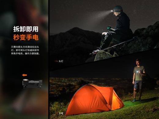 【补贴80！199到手！限今天】Fenix HM23 V2.0户外头灯强光越野跑步红光白光AA头灯轻量型防水兼容14500 1.5v 商品图6