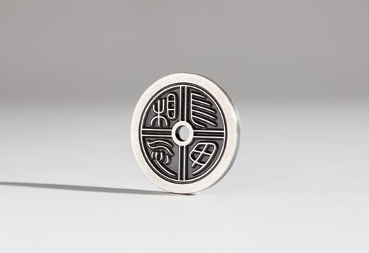 矩德泉坊 纯银手作  长毋相忘 长乐未央（2.4厘米版）gq219000330 商品图4