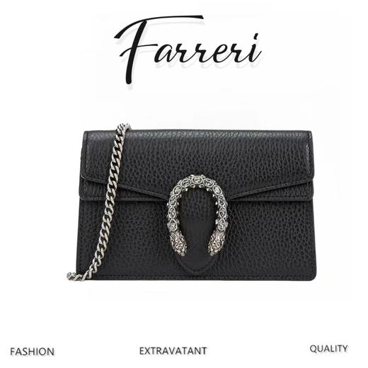 G家GG家 系列皮革超迷你手袋酒神全皮 商品图0