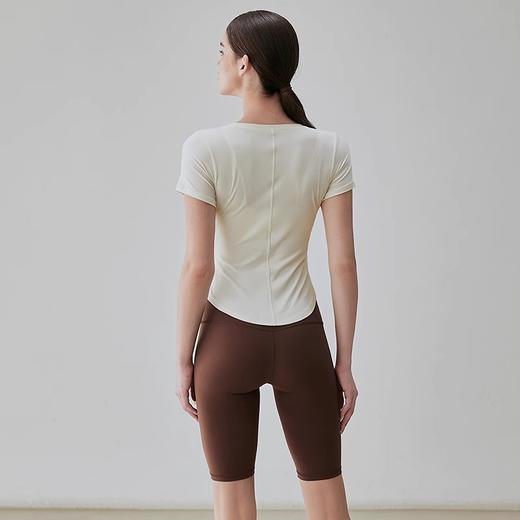 跃牌【周游世界系列】瑜伽服修身显瘦长袖运动上衣女跑步训练健身衣 TP0627 商品图4