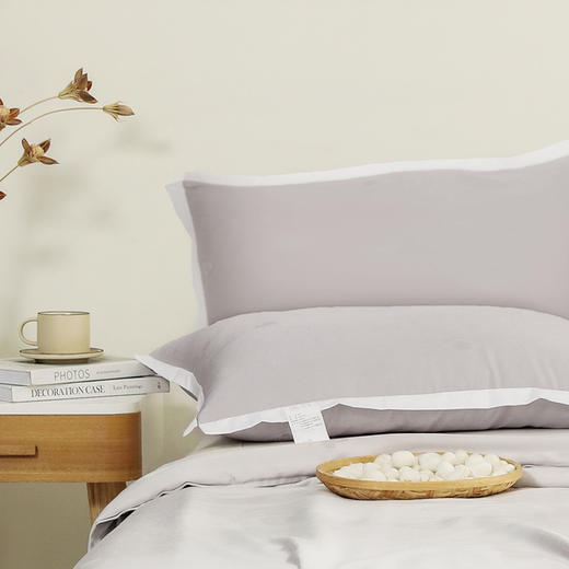 【斑马专属】睡出水嫩肌肤 柔顺秀发 钱皇桑蚕丝真丝枕套 +蛋白超柔枕头 19姆米重磅真丝枕套 防螨AB面 商品图8