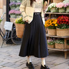 9/9奢姿大码女装2024秋季减龄百褶半松紧裙子胖妹妹时尚百搭半身裙9943491329 商品缩略图3