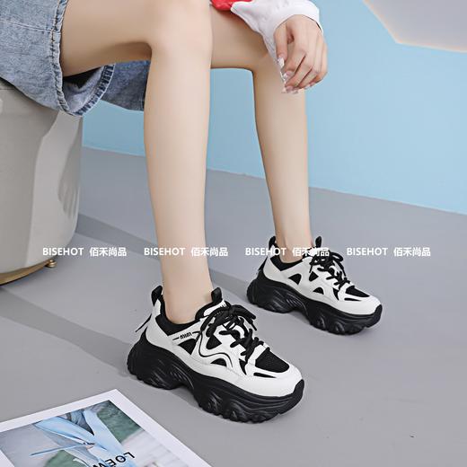 新品女士百搭增高休闲老爹鞋253B43543（W） 商品图2