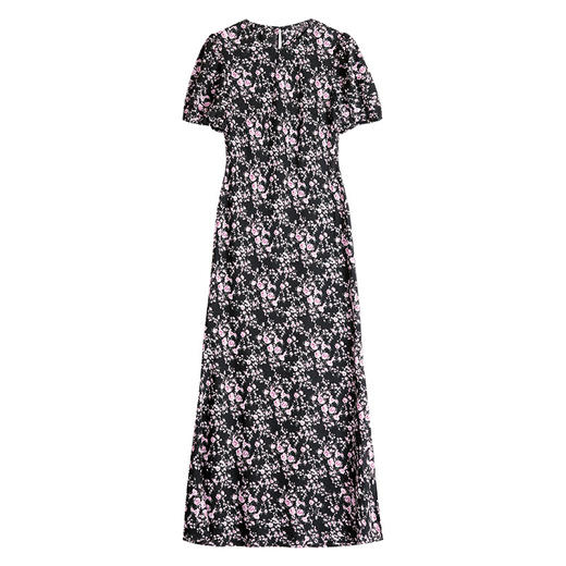 OY-24511夏季复古碎花修身法式连衣裙新款女士时尚显瘦24511 商品图4