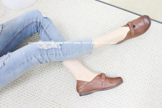 新品女士真皮软底软面婆婆单鞋963B43515（W） 商品图4