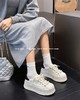新品厚底贝壳头增高显瘦休闲白鞋997B43545（W） 商品缩略图4