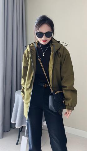 雪山原版面料暗格纹男女同款冲锋衣夹克防风外套