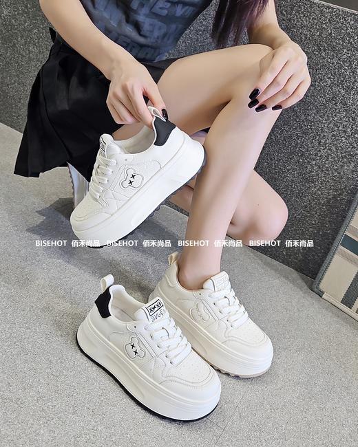 新品厚底增高舒适百搭增高休闲板鞋762B43528（W） 商品图3