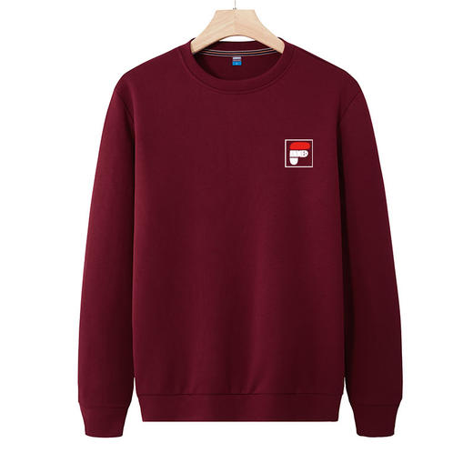 【新款DSK】大依优型大码印花长袖卫衣加肥加大肥佬休闲宽松透气上衣打底男士胖子 商品图3