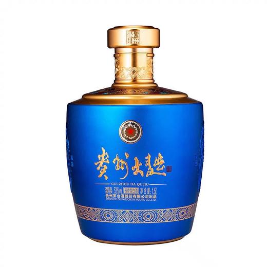 贵州大曲 似水流年 酱香型白酒53度1.5L单瓶装--jmw 商品图1
