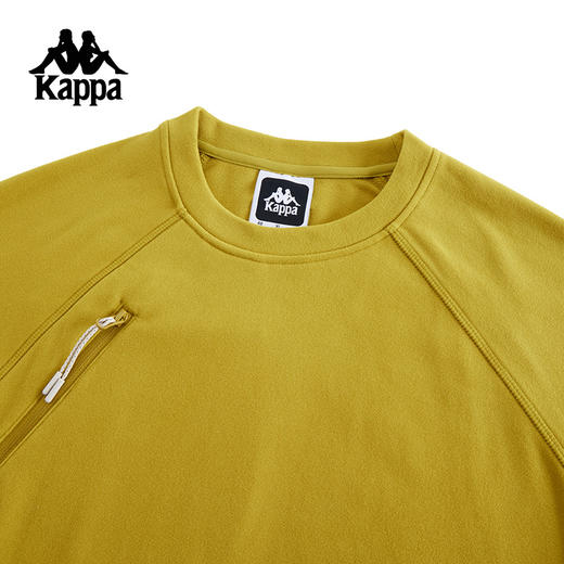 Kappa卡帕背靠背秋季新款抗静电针织套头衫宽松运动卫衣男士上衣K0E72WT81 商品图2