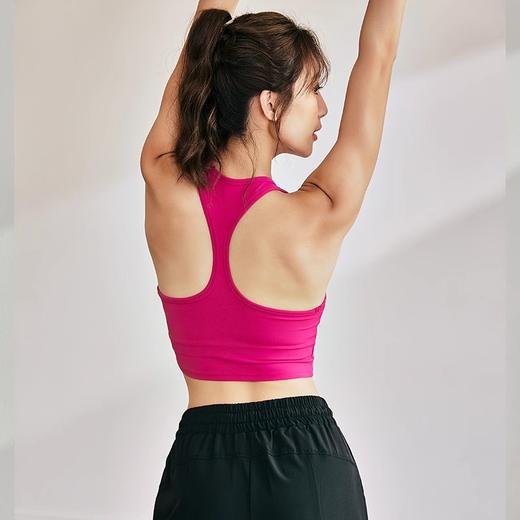 跃牌【周游世界系列】夏秋季新品晓星氨纶高强度运动内衣女减震防下垂一体瑜伽背心 BR1582 商品图1