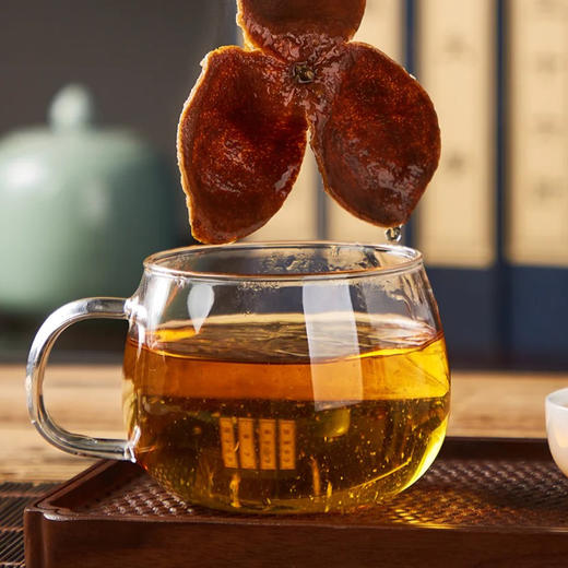 【正宗新会陈皮】【老字号 新宝堂 】新会陈皮10/15年 每罐50g 泡水煮茶喝 茶汤金黄 通透干净 入口回甘 商品图11