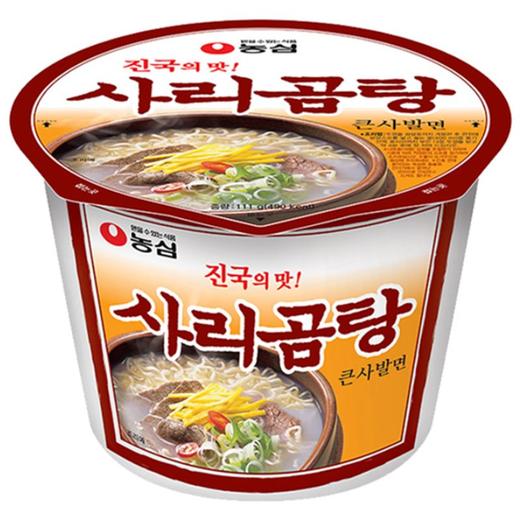 农心骨头味面大碗111g농심 사리곰탕 큰컵 商品图0