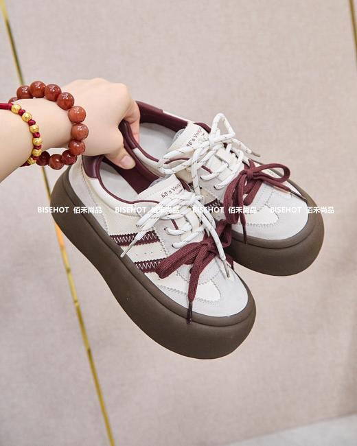 新品厚底拼色百搭舒适休闲鞋762B43554（W） 商品图6