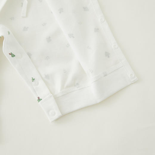 怡比绿绿小树长袖系带哈衣HY24AUN021白绿色调（52#-66#） 商品图12