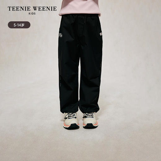 TeenieWeenie Kids小熊童装秋季童时尚百搭运动休闲长裤TKTC244952B 商品图0