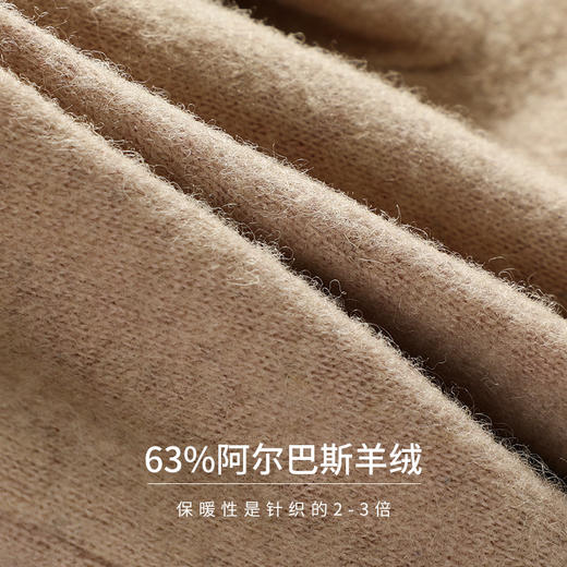 秋冬季羊毛手套女加绒加厚冬天户外骑车防风触屏保暖防寒羊绒手套 商品图2