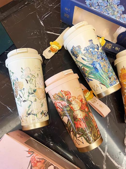 水杯梵高系列保温杯500ML 商品图6