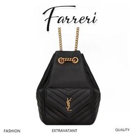 Y*L  23秋冬新货  水桶双肩包Joe黑色