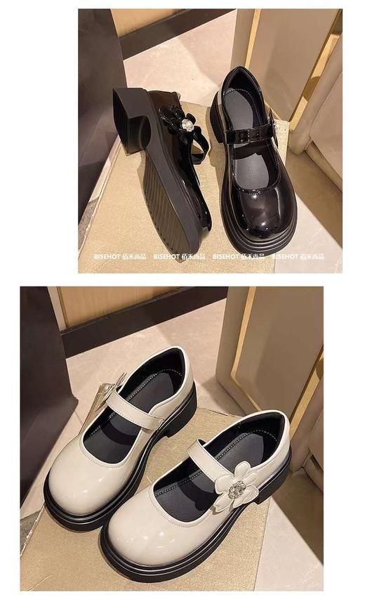 新品玛丽珍系列增高显瘦少女系单鞋909B43502（W） 商品图8