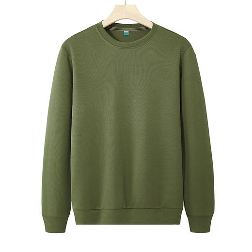 【新款DSK】大依优型大码印花长袖卫衣加肥加大肥佬休闲宽松透气上衣打底男士胖子 商品图1