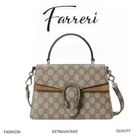 G家Gucc* 系列小号手提包 老花（BO）