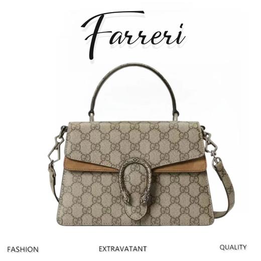 G家Gucc* 系列小号手提包 老花（BO） 商品图0