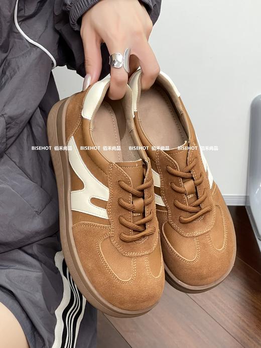 新品女士磨砂皮博肯百搭休闲鞋394B43552（W） 商品图3
