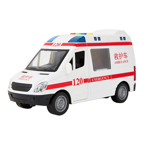 KIDS ROYAL 宝宝声光车 会讲故事的警车/救护车 商品图10