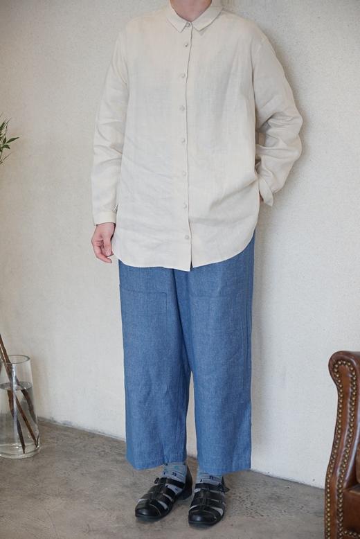 SUSURI限定亚麻衬衣 商品图5