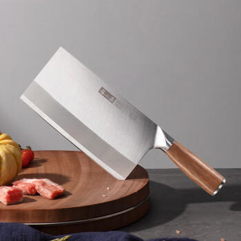 张小泉 铭匠系列复合钢刀具菜刀家用切片刀厨房斩切刀1#厨师刀D50861100 商品图2