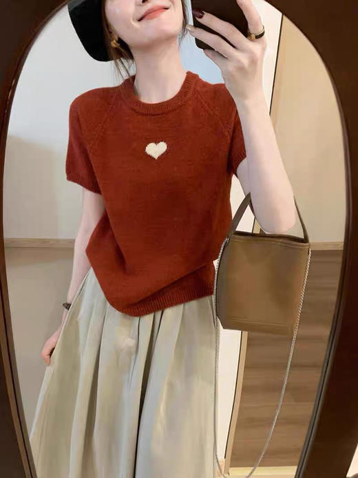 爱心短袖 商品图0