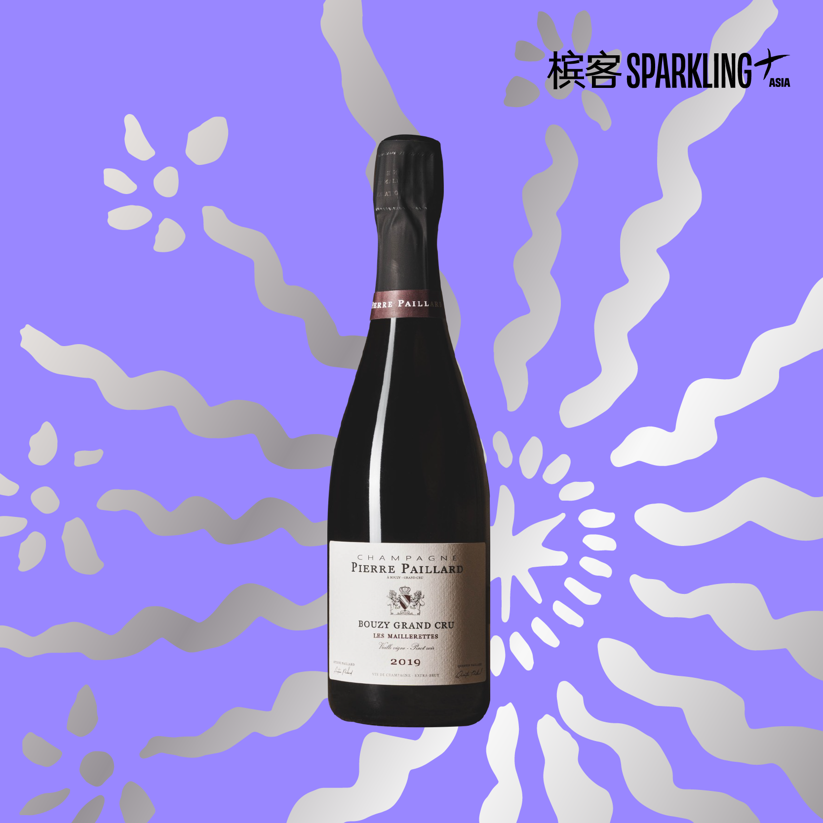 Pierre Paillard Les Maillerettes Bouzy Grand Cru 2019 皮耶·帕亚酒庄马乐蕾单一园黑中白香槟 2019