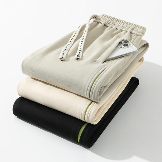 【新款DYF】大依优型大码束脚小脚运动针织休闲裤加肥加大男装舒适胖子肥佬百搭运动裤长裤 商品图6