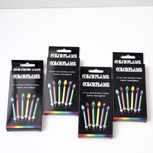 ins彩虹光wonder candle生日蛋糕蜡烛（6支/盒装）（仅随蛋糕一起配送） 商品图2